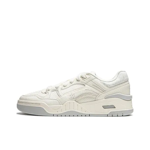 LINING Moon White 2,0 Скейтборд Кроссовки Низкие Топ Экрю Мужские