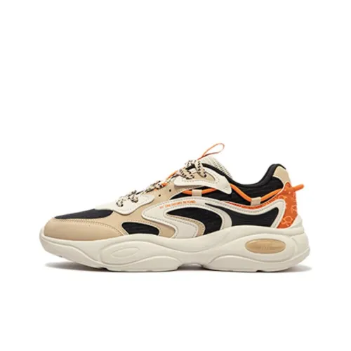 361° Штаны Устойчивые к истиранию Низкий Топ Кэжуал Мужской Бежевый Черный