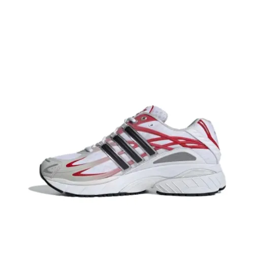 Adidas Originals AdiSTRP Амортизация Износостойкие Низкие Кроссовки для Бега Унисекс Белый Красный