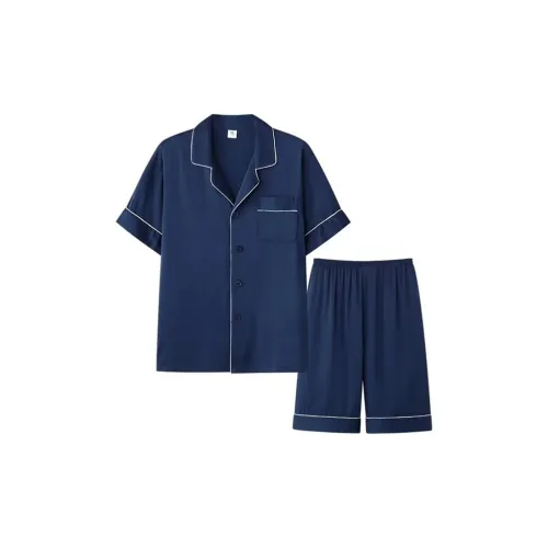 Empowering Words Пижамный комплект Мужской Циан