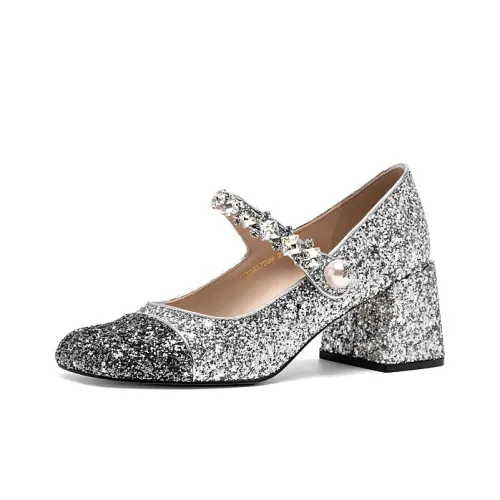 JOOC Грубый каблук Мэри Джейн Женские туфли