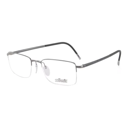 SILHOUETTE Высокотехнологичная титановая оправа для очков "Eyebrow" Мужская серый цвет