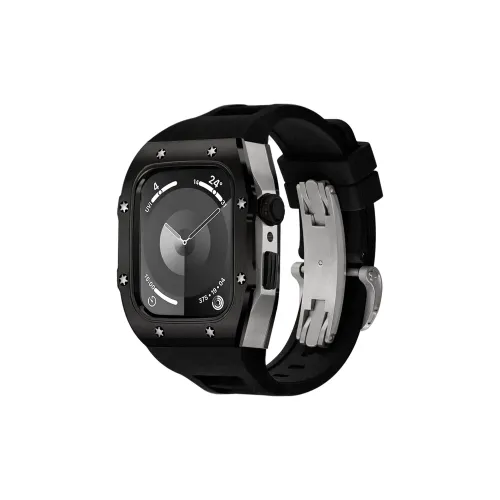 Soul Cool Защитный чехол для Apple Watch корпус из нержавеющей стали совместимо с моделями s9 7 S8