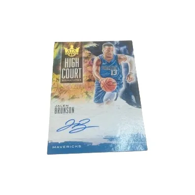 PANINI 19 20 Mavericks Jalen Brunson Звезда Карта Карта Access Спортивные карты 1 шт
