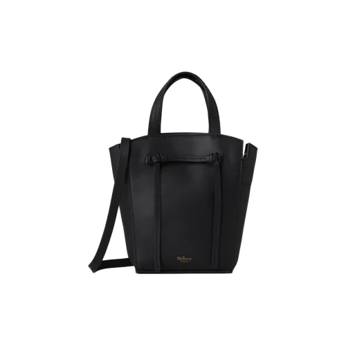 Mulberry Телячья кожа Особенная Сумка Тоут Сумка Сумка для покупок Сумка через плечо Сумка Мини Женская Черная