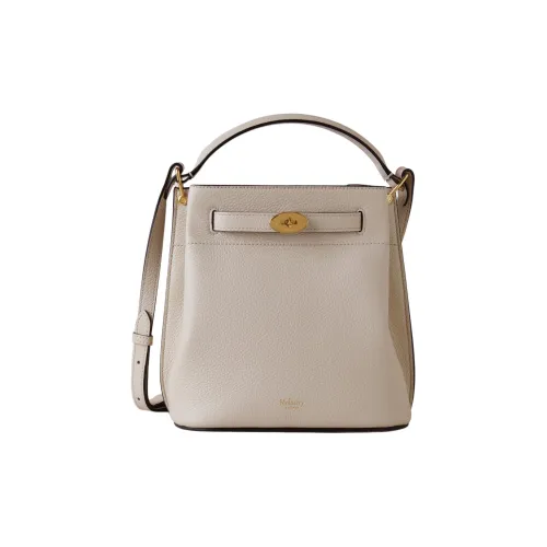 Mulberry GRAIN LEATHER Сумка-ведро Сумка через плечо Сумка Женская Айвори