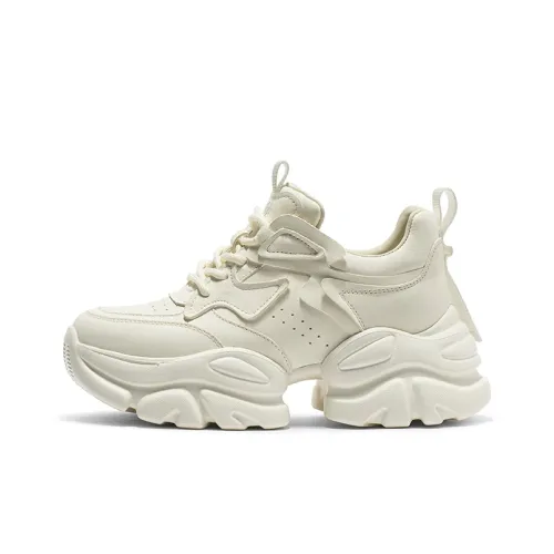 Coup de Foudre визуально увеличивает рост Низкие кеды с толстой подошвой Женские