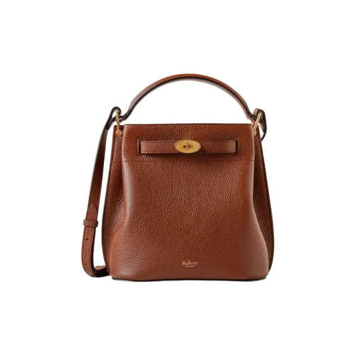 Mulberry GRAIN LEATHER Сумка-ведро Сумка через плечо Сумка Женская Умбра