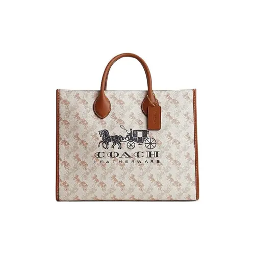 COACH Ace Коровья кожа Тоут Сумка Сумка для покупок Сумка через плечо Сумка Большая Женская