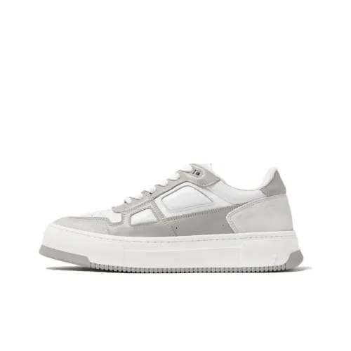 AMIPARIS Низкие кроссовки для скейтбординга Мужские Белые Серые