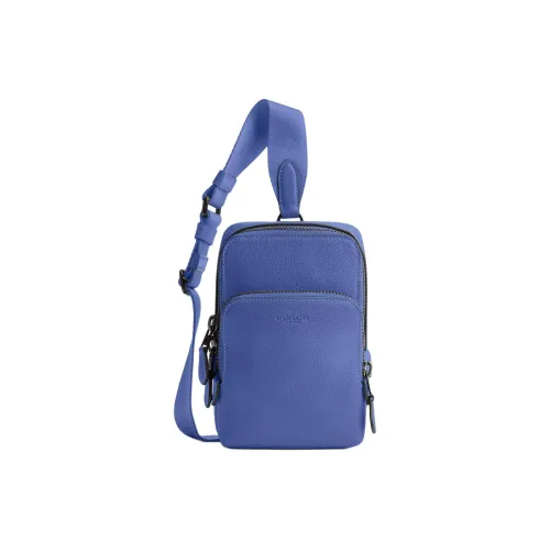 COACH Gotham Кожа Сумка через плечо Мини Мужская Черница