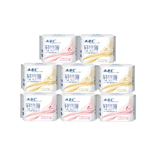 ABC Ультра Тонкий хлопок Поверхность Day Wa Night Use Санитарная прокладка Комбо 8 Сумка