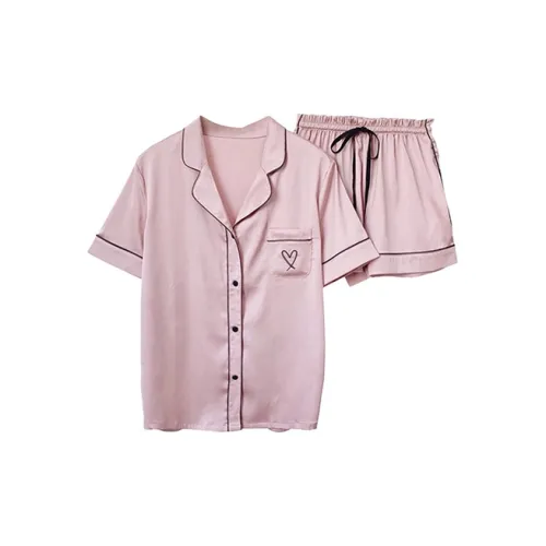 Xiang Ning Pai Пижамный комплект женский пыльно-розовый