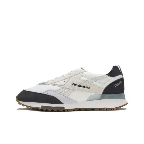 Reebok LX2200 Беговые кроссовки Низкий топ Белый Серый Черный Унисекс