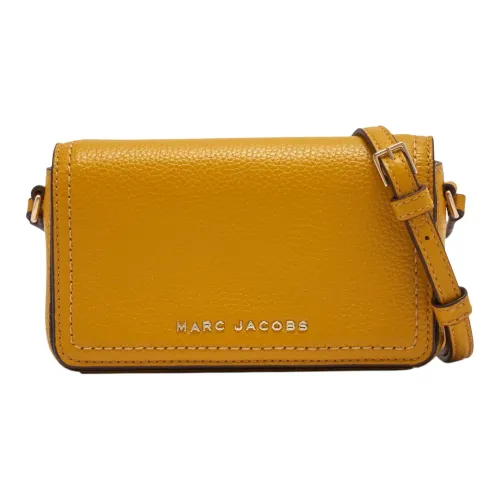 MARC JACOBS Кожа Сумка через плечо Мини Женская Янтарно-желтая