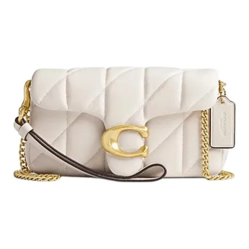 COACH Tabby Sheepskin Сумка через плечо Женская Белая