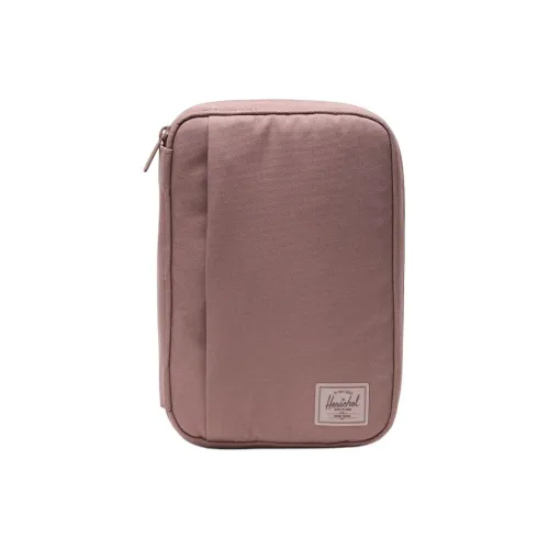 Herschel Переработанная ткань Хлопок Хранение Сумка Унисекс Серый Розовый