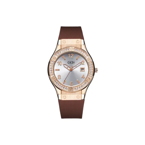 GEDI Кварцевый Movement Женские часы 37 мм Белый