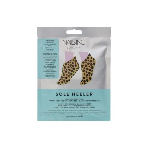 Nails.Inc Увлажняющая и отшелушивающая маска для ног 20 мл