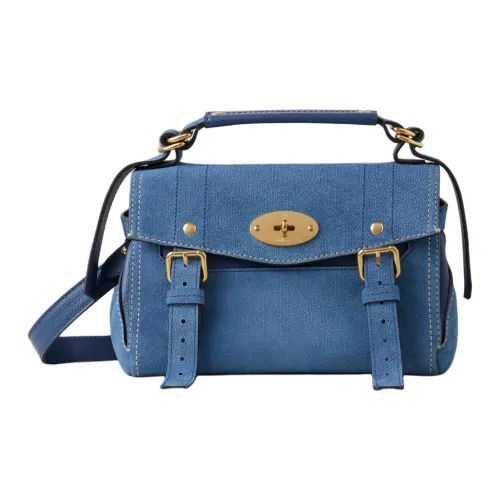 Mulberry Alexa Denim Сумка через плечо Сумка Мини Женская Индиго