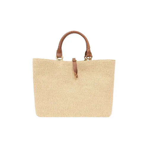 Chloe Marcie Телячья кожа Тоут Сумка Сумка для покупок Сумка Женская Естественный