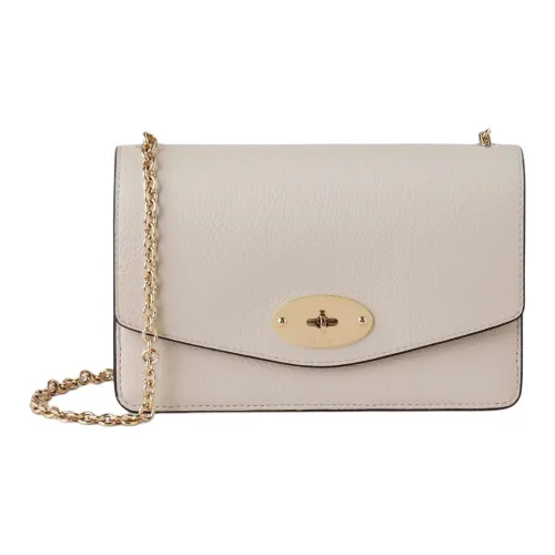 Mulberry Darley GRAIN LEATHER Сумка через плечо Сумка на плечо Маленькая Женская Айвори