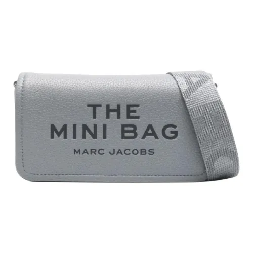 MARC JACOBS Full GRAIN LEATHER Сумка Сумка через плечо Сумка через плечо Мини Женская Серый