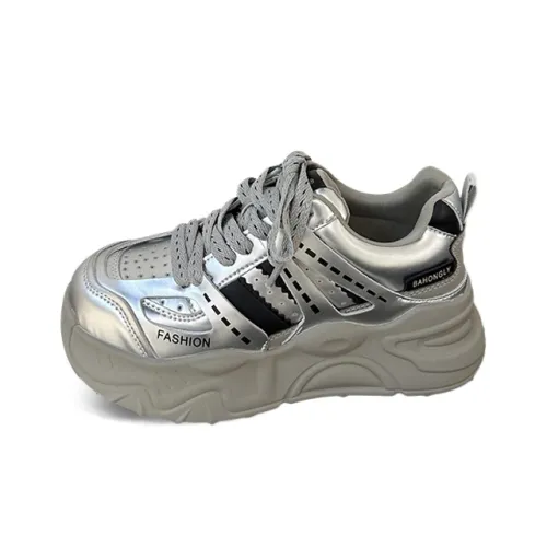 Pak Channy Low Топ Толстая подошва Кроссовки Женские