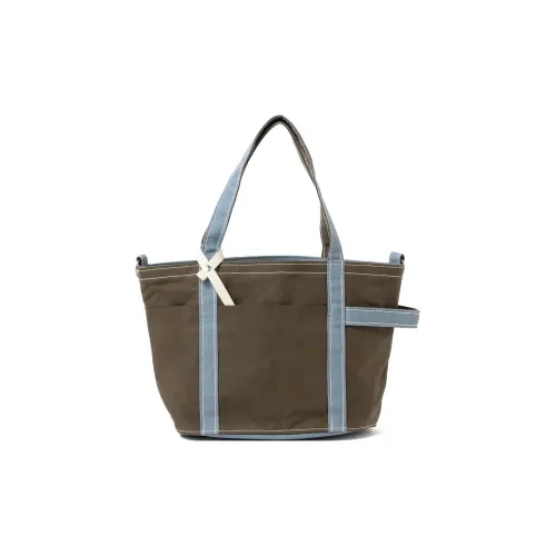 BEAMS Хлопок And Холст Сумка Сумка-тоут Сумка для покупок Сумка Женская Серый