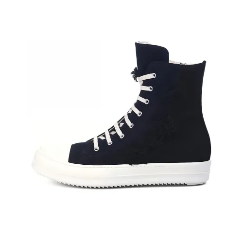 Rick Owens DRKSHDW High Top Canvas Shoes Men's