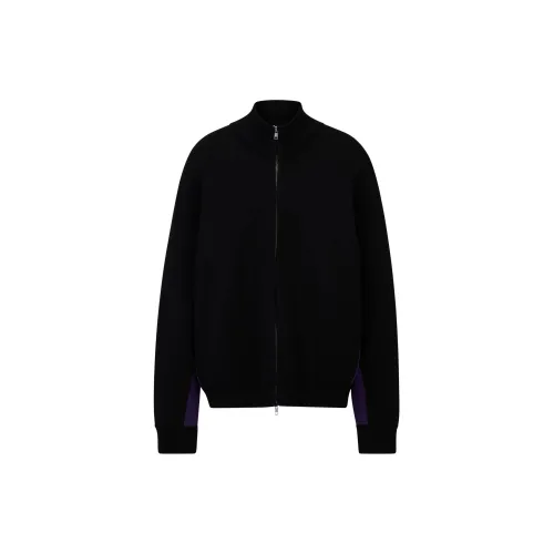 HUGO BOSS x NAOMI ZIP UP Вязаная модель куртка с логотипом патч куртки и пальто женские черный