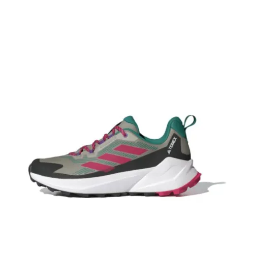 adidas Terrex TRAILMAKER 2,0 Амортизация Износостойкий Низкий Топ Уличная Обувь Мужская Серый Розовый Черный