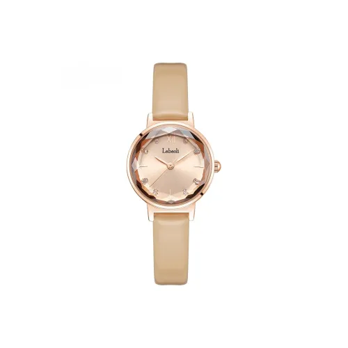 Labaoli Кварцевый Movement Женские Часы 25 мм Золотые