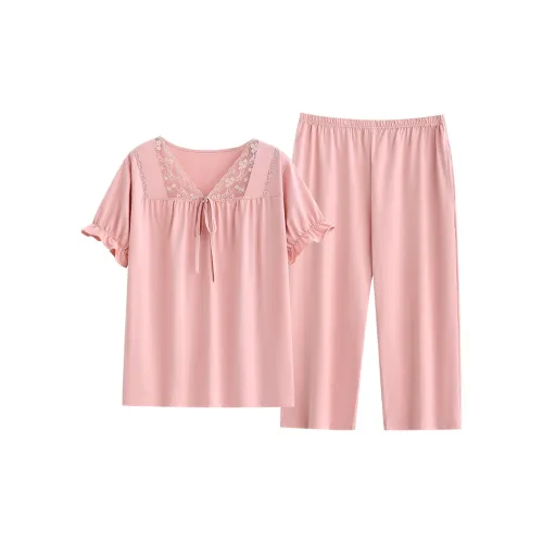 Follow the United States Пижамный комплект Женские Пыльно-розовый