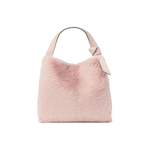 Kate Spade Knott Искусственный мех Сумка-тоут Сумка для покупок Сумка Сумка через плечо Сумка через плечо Средний Женская Франция Розовый