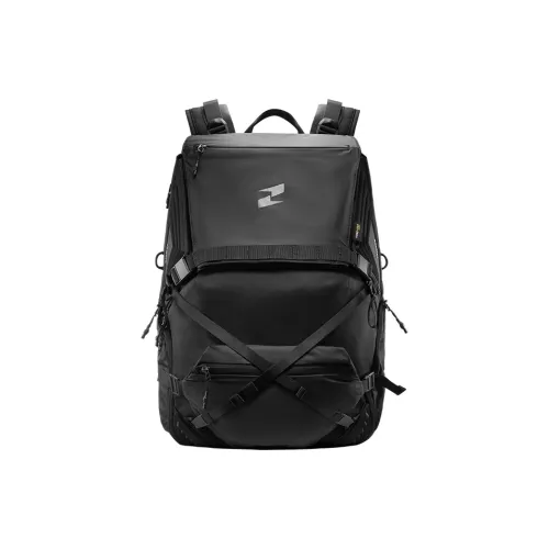 TAJEZZO 36L Рюкзаки PVC Текстиль Черный Унисекс