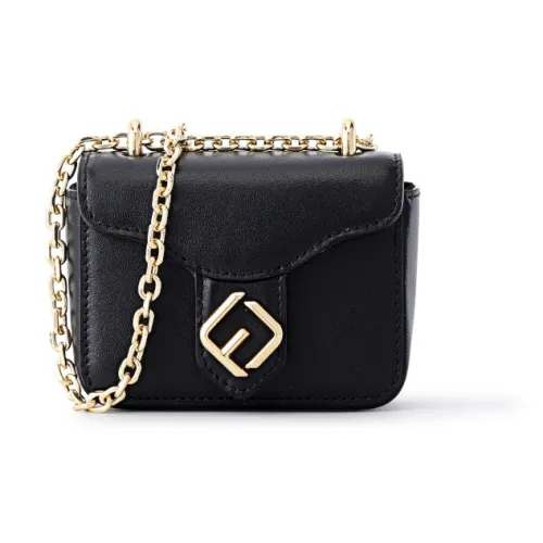 FION Сумка через плечо из коровьей кожи стандартная женская многоцветная