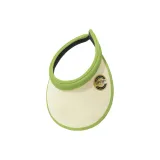 Светло-зеленый, край, белый