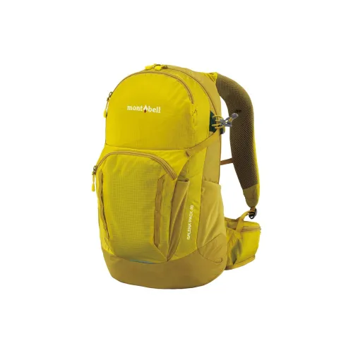 MONTBELL 20L Туристические сумки Нейлон Кукурузный желтый Женские