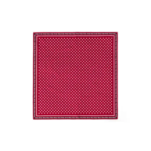 MIU MIU Вязаные шарфы Женские Красный