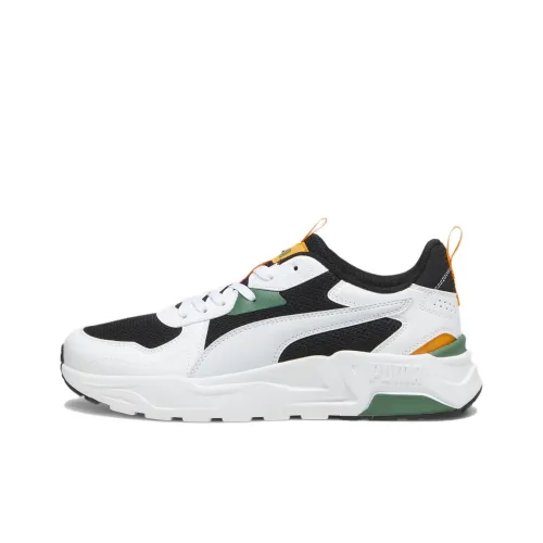 PUMA Trinity Collection Lite Low Casual Shoes Men's White Black Green