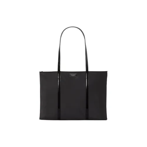 Kate Spade Sam Переработанный полиамид Тоут Сумка Сумка для покупок Сумка на плечо Сумка Женская Черная