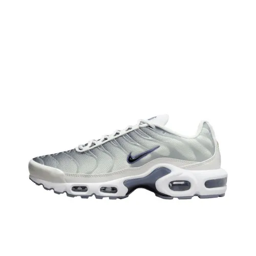 Nike Air Max Plus Амортизация Износостойкая Повседневная Обувь Женская Серый Белый