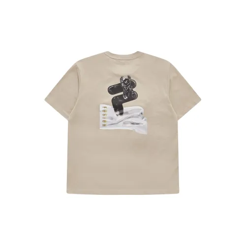 FILA FUSION SS24 T Рубашка Унисекс Хаки