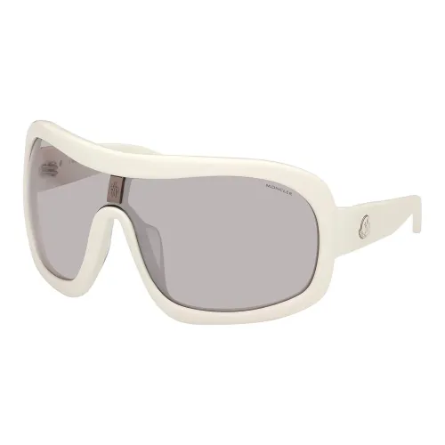 Moncler Ацетат Нерегулярная форма Солнцезащитные очки Унисекс Белый