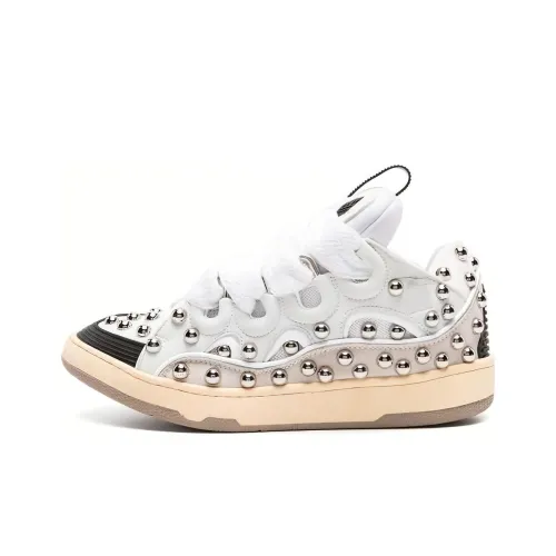 Lanvin Низкие кроссовки для скейтбординга Женские Белые