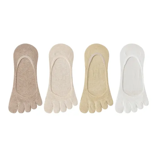 AUGUST No Show Носки Женские упаковка из 4 пар