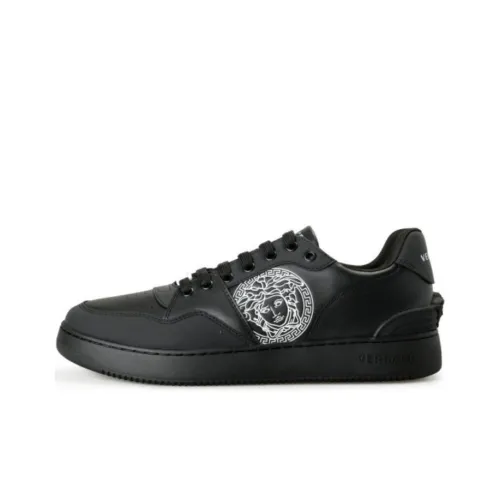 VERSACE Скейтборд Кроссовки Низкие Черные Мужские