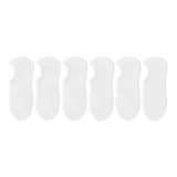 6 пар (Полно-белый комплект)