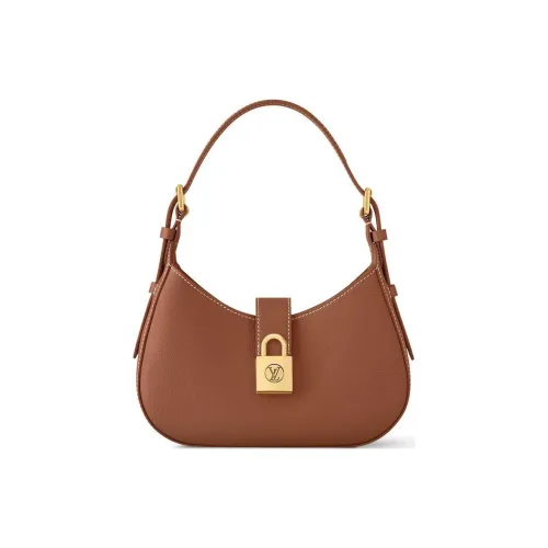 LOUIS VUITTON Сумка из коровьей кожи сумка через плечо женская коричневая